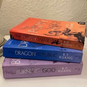 The Poppy War Trilogy by R. F. Kuang USED